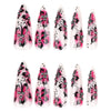12 Sizes-24 Pcs Press On Nails JP4111