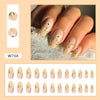 12 Sizes-24 Pcs Press On Nails W767