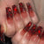 12 Sizes-24 Pcs Press On Nails JP3409