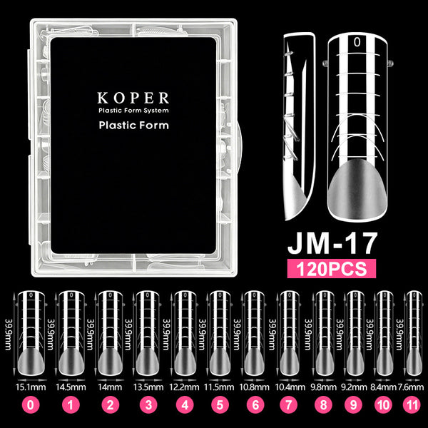 120 Pcs Press On Nails JM01