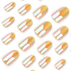12 Sizes-24 Pcs Press On Nails DIY44