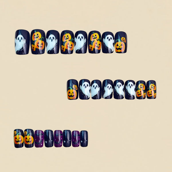 12 Sizes-24 Pcs Press On Nails y2054-24