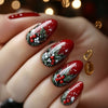 12 Sizes-24 Pcs Press On Nails Y1374