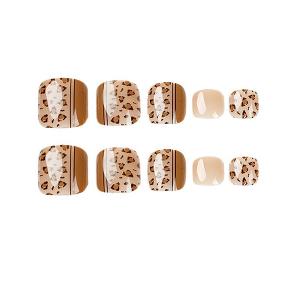 12 Sizes-24 Pcs Press On Nails 1642