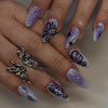 12 Sizes-24 Pcs Press On Nails JP3541
