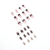 12 Sizes-24 Pcs Press On Nails JP1377