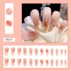 12 Sizes-24 Pcs Press On Nails R677