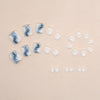 12 Sizes-24 Pcs Press On Nails F130