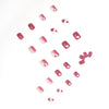 12 Sizes-24 Pcs Press On Nails JP1021