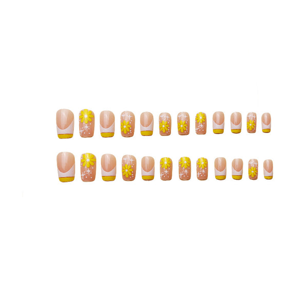 12 Sizes-24 Pcs Press On Nails Y084