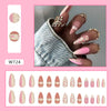 12 Sizes-24 Pcs Press On Nails W724