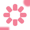 12 Sizes-24 Pcs Press On Nails C933