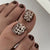 12 Sizes-24 Pcs Press On Nails JP4238