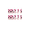 12 Sizes-24 Pcs Press On Nails JP2204