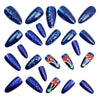 12 Sizes-24 Pcs Press On Nails Y1437
