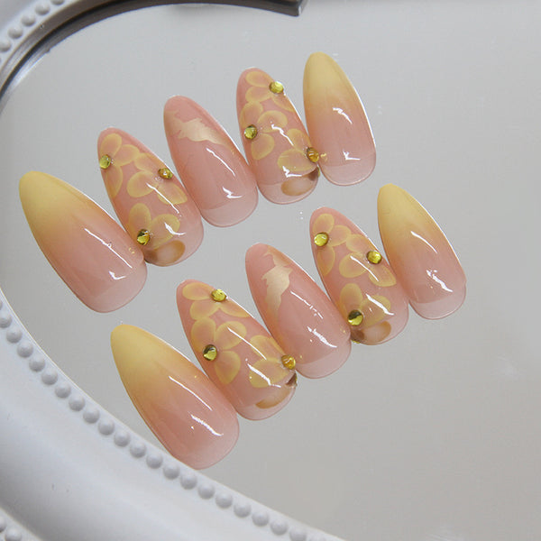 12 Sizes-24 Pcs Press On Nails Z887