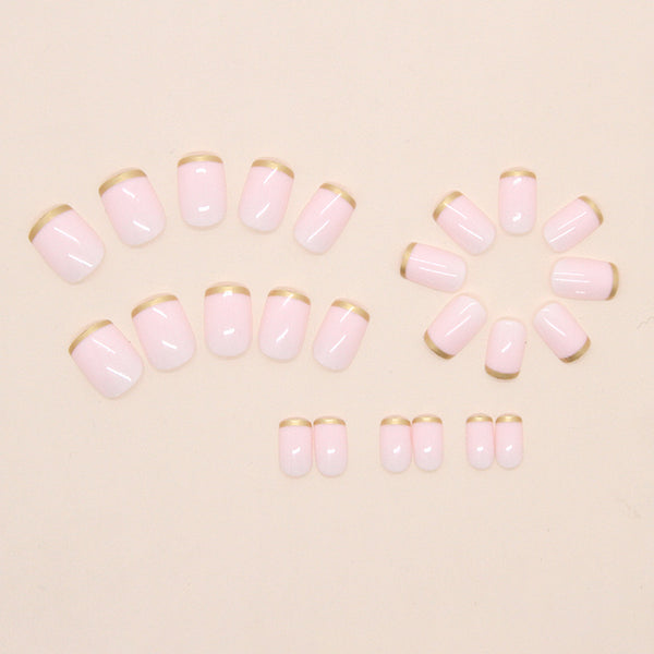 12 Sizes-24 Pcs Press On Nails W1903
