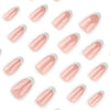 12 Sizes-24 Pcs Press On Nails JP4029