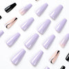 12 Sizes-24 Pcs Press On Nails JP2012
