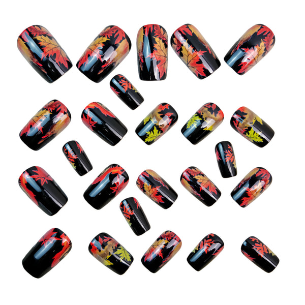 12 Sizes-24 Pcs Press On Nails Y1646