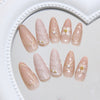 12 Sizes-24 Pcs Press On Nails Z1113