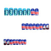 12 Sizes-24 Pcs Press On Nails Y1970