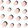 12 Sizes-24 Pcs Press On Nails JP4216