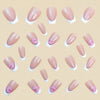 12 Sizes-24 Pcs Press On Nails Y876