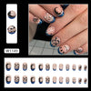 12 Sizes-24 Pcs Press On Nails W1149
