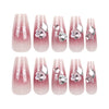 12 Sizes-24 Pcs Press On Nails GN002