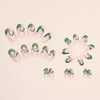 12 Sizes-24 Pcs Press On Nails W445