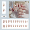 12 Sizes-24 Pcs Press On Nails Z041
