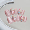 12 Sizes-24 Pcs Press On Nails MY039
