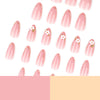 12 Sizes-24 Pcs Press On Nails JP4157