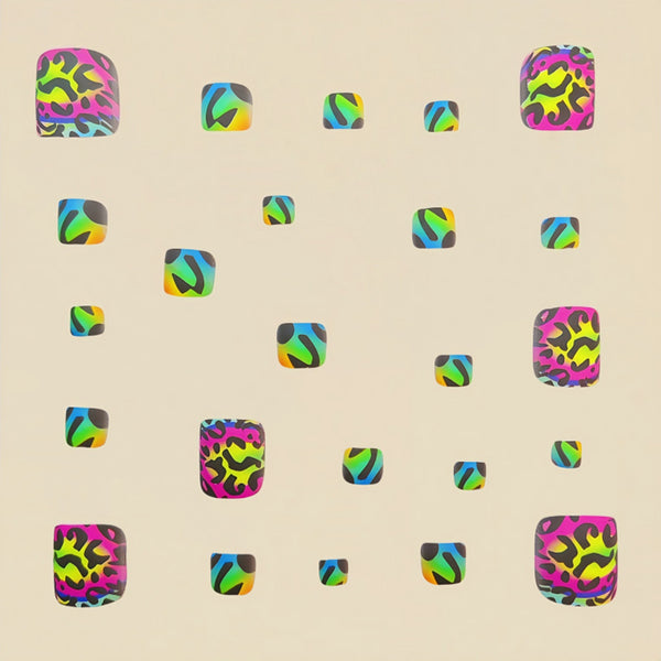 12 Sizes-24 Pcs Press On Nails Y609