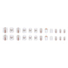 12 Sizes-24 Pcs Press On Nails Z816