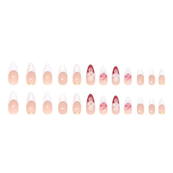 12 Sizes-24 Pcs Press On Nails Z967