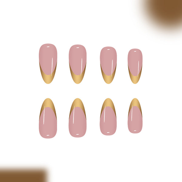 12 Sizes-24 Pcs Press On Nails C1365