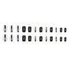 12 Sizes-24 Pcs Press On Nails W313