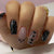 12 Sizes-24 Pcs Press On Nails W1286