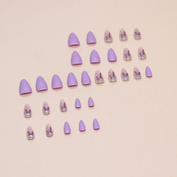 30 Pcs Press On Nails W1562