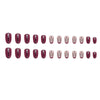 12 Sizes-24 Pcs Press On Nails W1170