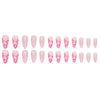 12 Sizes-24 Pcs Press On Nails W884