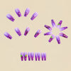 12 Sizes-24 Pcs Press On Nails Y1380