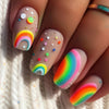 12 Sizes-24 Pcs Press On Nails Y559