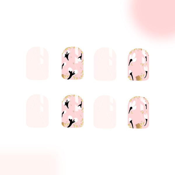 12 Sizes-24 Pcs Press On Nails C957