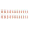 12 Sizes-24 Pcs Press On Nails W1876