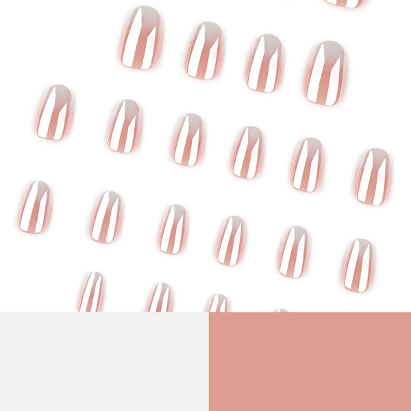 12 Sizes-24 Pcs Press On Nails JP4213