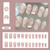 12 Sizes-24 Pcs Press On Nails Z849