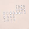 12 Sizes-24 Pcs Press On Nails W1918
